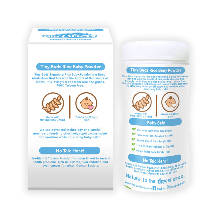 Tiny Buds Rice Baby Powder 50G