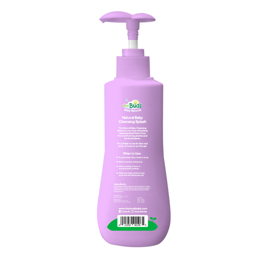 Tiny Buds Natural Baby Cleansing Splash 350ml