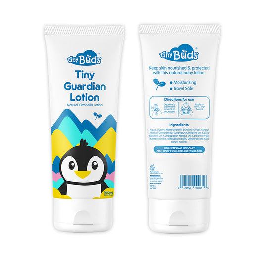 Tiny Buds Tiny Guardian Natural Citronella Lotion (100 grams) | Gone Away Mosquito Insect Repellent - Extra Value Mart