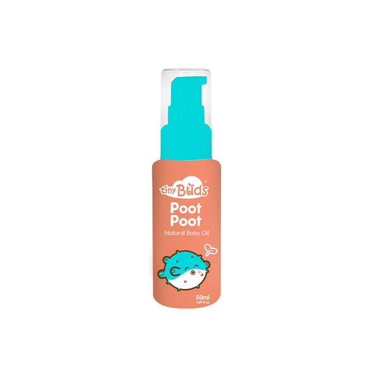 Tiny Buds Poot Poot Natural Baby Oil 50ML - Extra Value Mart