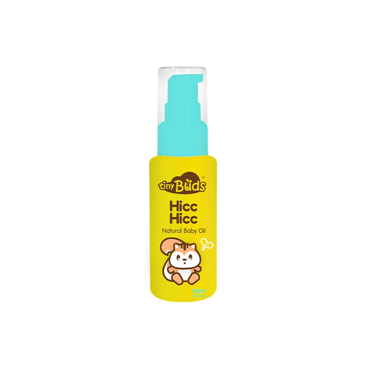 Tiny Buds Hicc Hicc Natural Baby Oil 50ML - Extra Value Mart