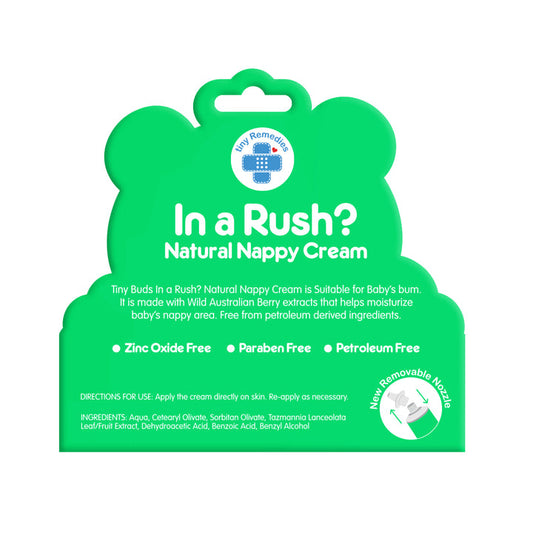 Tiny Buds In a Rush - Diaper Rash Cream (formerly known as In A Rash Diaper Rash Cream) - Extra Value Mart