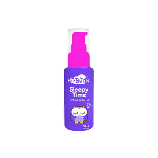 Tiny Buds Sleepy Time Natural Lavender Baby Oil (50ml) - Extra Value Mart
