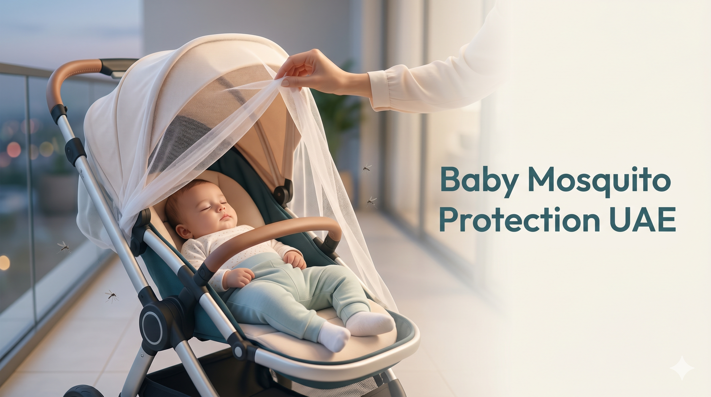 Baby Mosquito Protection in UAE — Safe DEET-Free Solutions for 2026