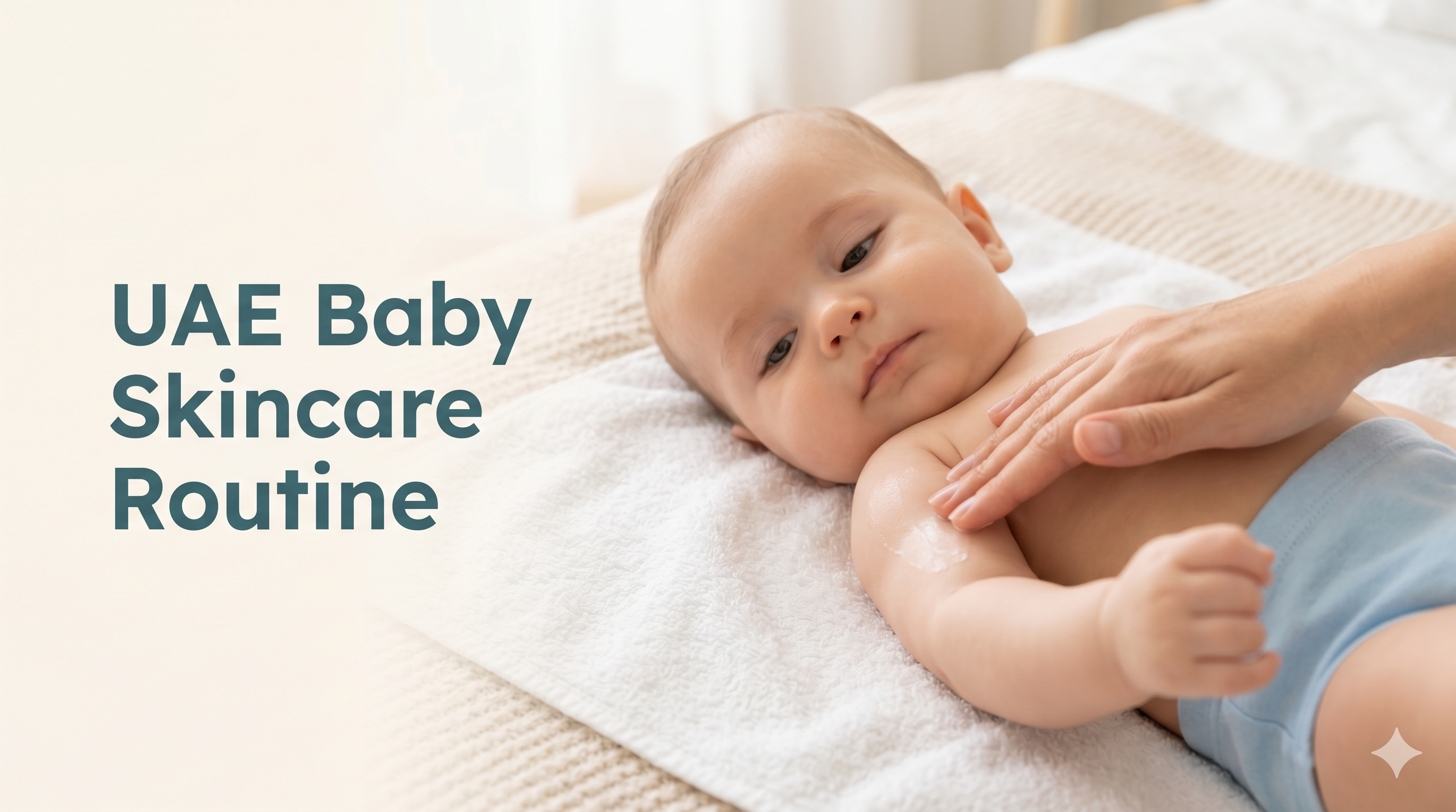 Complete Baby Skincare Routine for UAE Climate — Step-by-Step Guide 2026