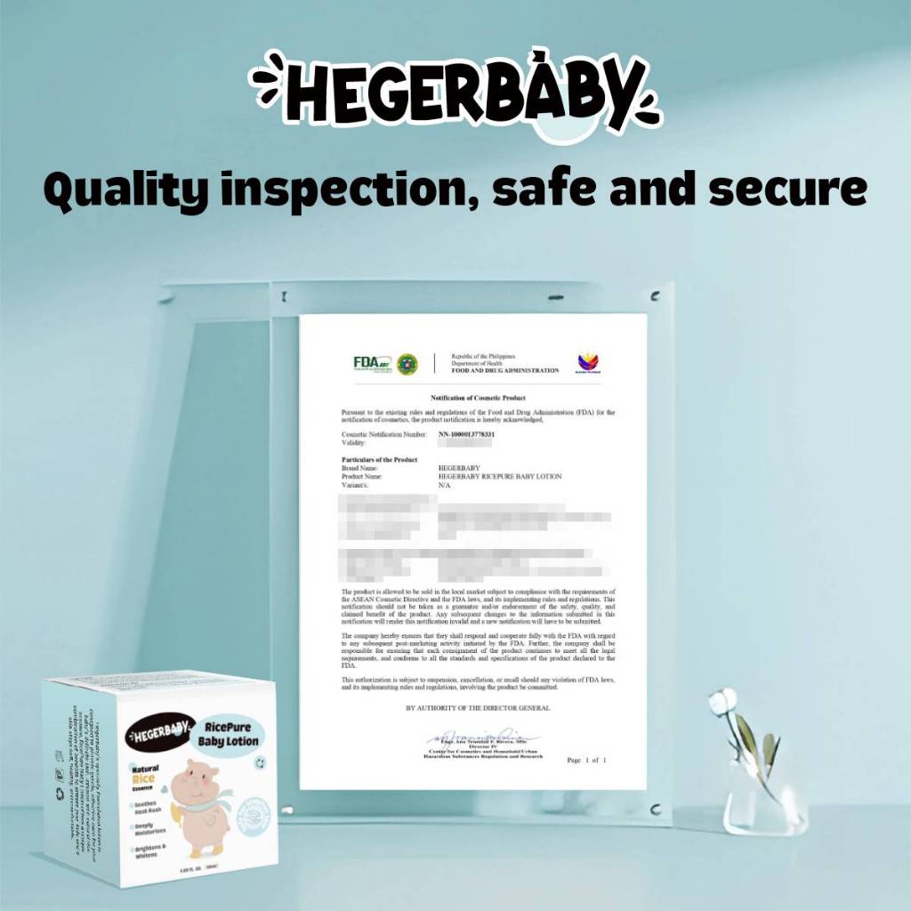 Hegerbaby Ricepure Baby Lotion 50ml