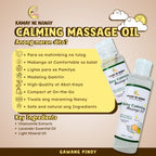 Kamay ni Nanay Baby Calming Massage Oil 50ml — 100% Organic Natural Baby Oil | UAE