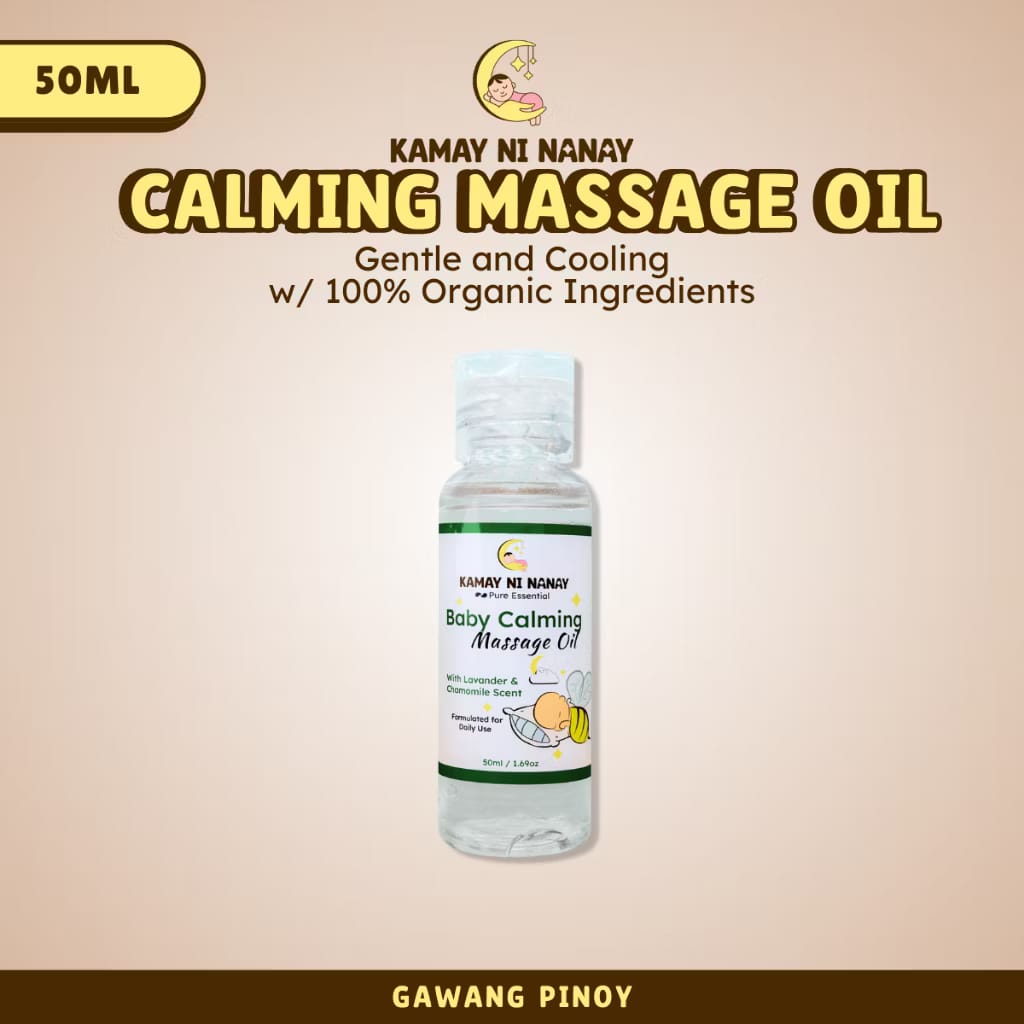 Kamay ni Nanay Baby Calming Massage Oil 50ml