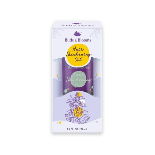Buds and Blooms Hair Thickening Oil 70ml – Strengthen, Nourish and Volumize