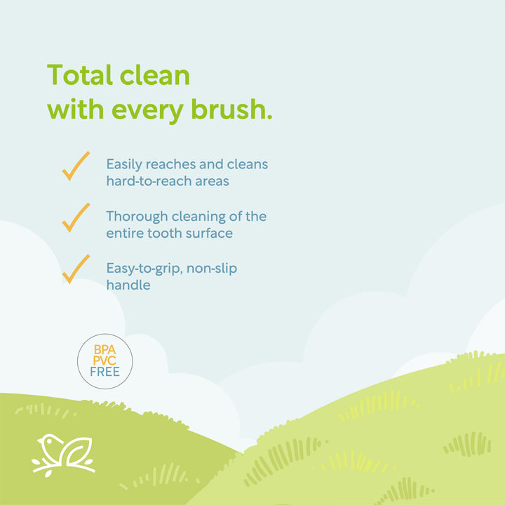 Nature to Nurture Tooth Explorers 3D Training Toothbrush 2 Years Up | Kids Oral Care UAE