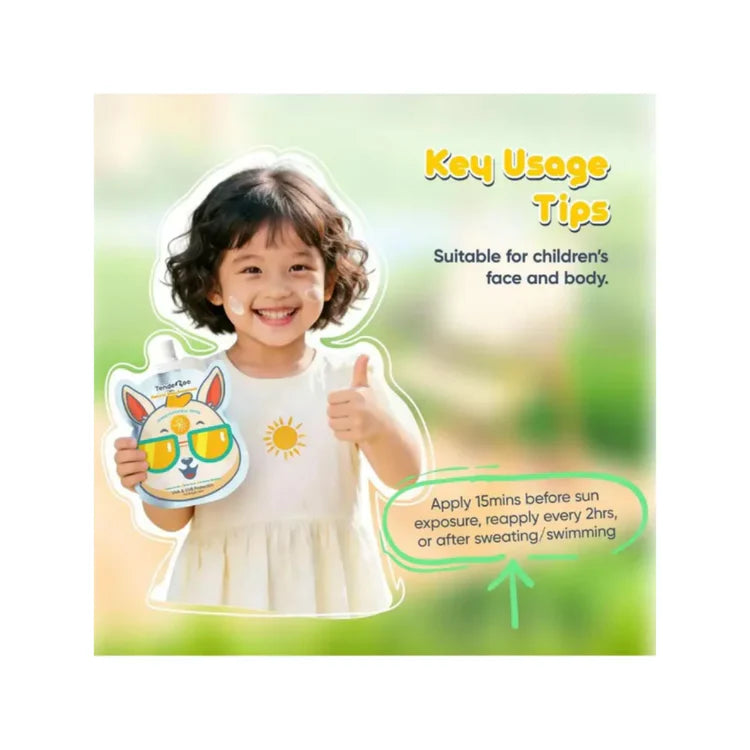 Tenderoo Baby Sunscreen – How to Apply