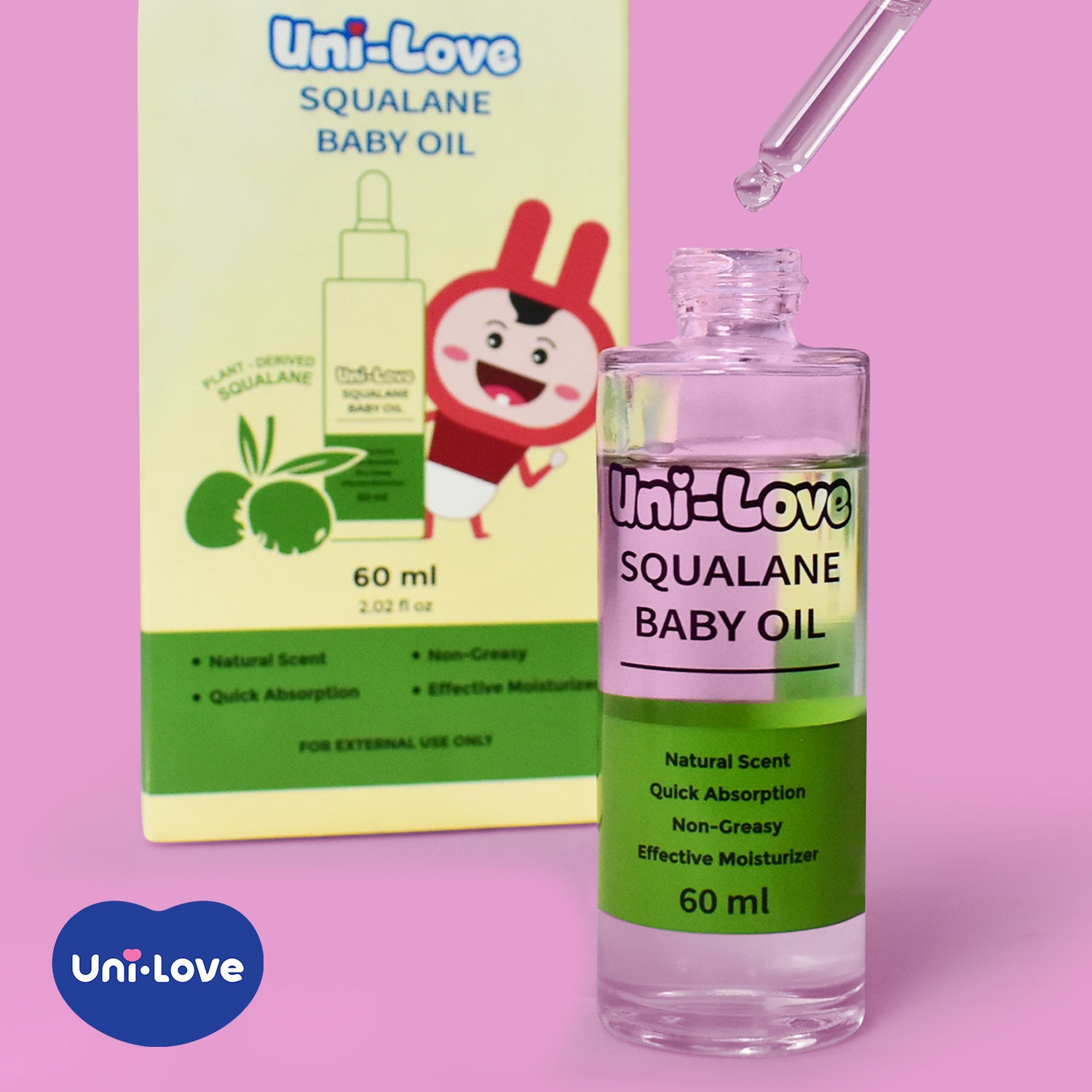 Uni-Love Squalane Baby Oil 60ml