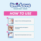 Uni-Love Vegan Baby Cream 50g