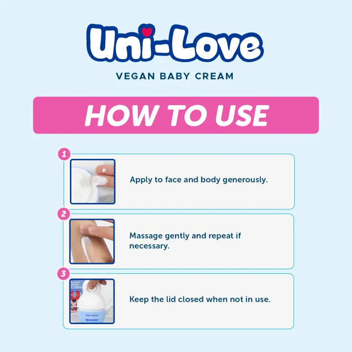Uni-Love Vegan Baby Cream 50g