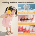 Hegerbaby kids toothpaste benefits: cavity protection, plaque removal and gum care