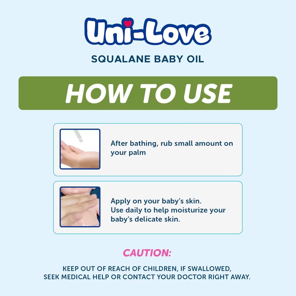 Uni-Love Squalane Baby Oil 60ml