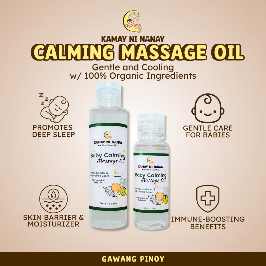 Kamay ni Nanay Baby Calming Massage Oil 50ml