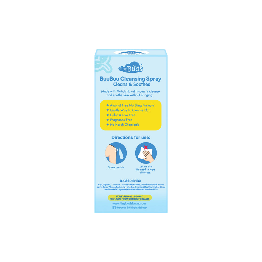 BuuBuu Cleansing Spray - alcohol free witch hazel formula
