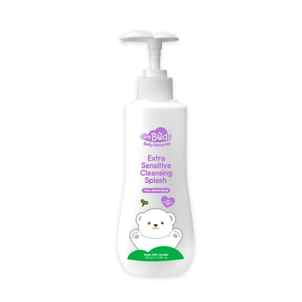 Tiny Buds Extra Sensitive Baby Cleansing Splash 350ml
