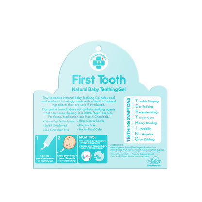 Tiny Buds Tiny Remedies First Tooth Natural Baby Teething Gel (20g) - Extra Value Mart