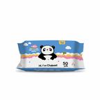 Tiny Buds Newborn Dry Cotton Wipes 50 Pulls