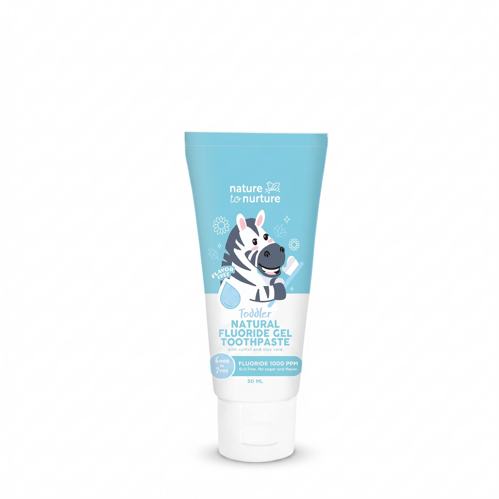 Nature to Nurture Toddler Fluoride Gel Toothpaste 50ml (6 Months to 2 Years)