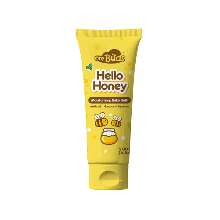 Tiny Buds Hello Honey Moisturizing Baby Bath 200ml