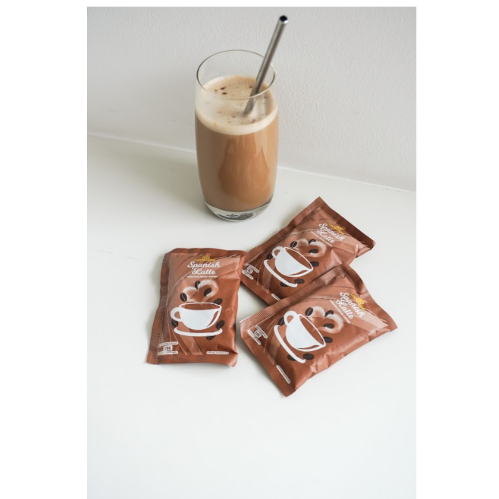 LactaGlow Spanish Latte Premium Decaf Coffee – Lactation & Breastfeeding Support Drink