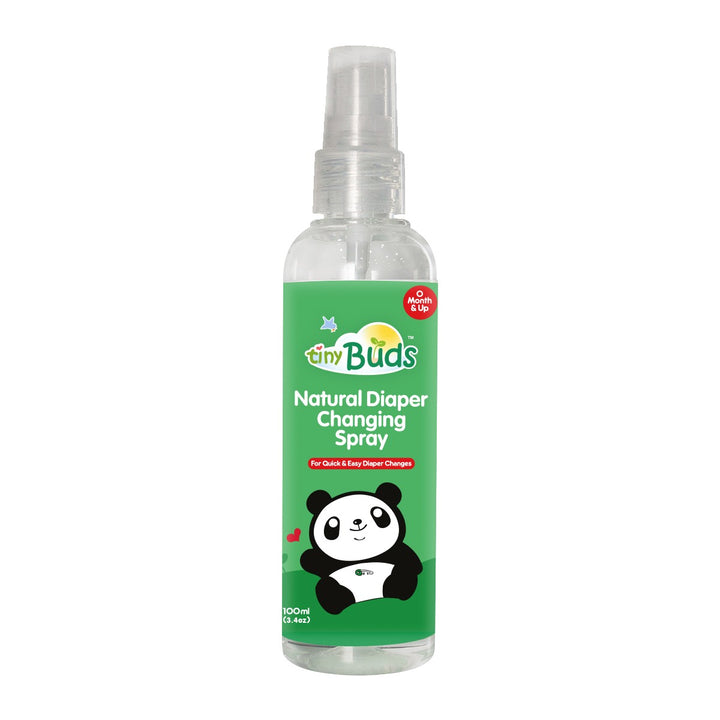 Tiny Buds Mini Diaper Changing Spray 100ml | Travel Sized Pocket Friendly - Extra Value Mart