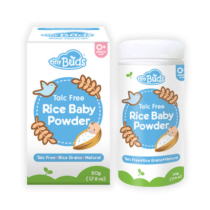 Tiny Buds Rice Baby Powder 50G