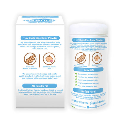 Tiny Buds Rice Baby Powder 50G