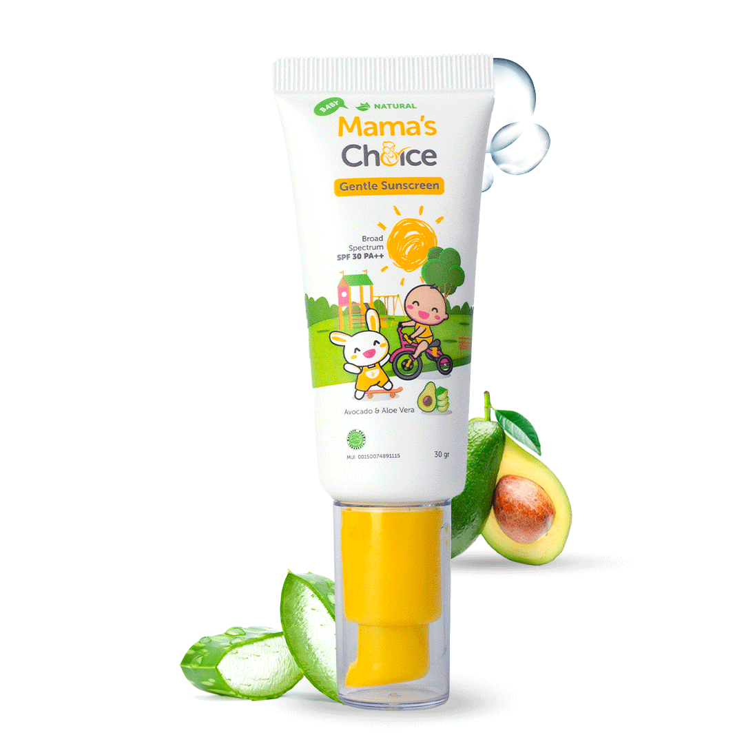 Mama's Choice Baby Gentle Mineral Sunscreen SPF30 PA++ – Safe & Reef-Friendly Sun Protection for Babies