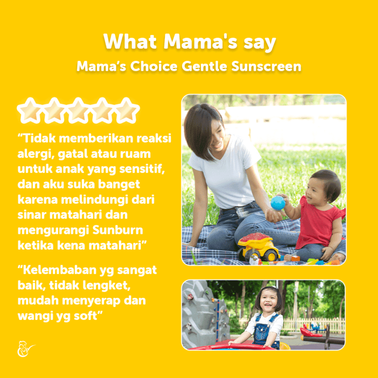 Mama's Choice Baby Gentle Mineral Sunscreen SPF30 PA++ – Safe & Reef-Friendly Sun Protection for Babies