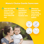Mama's Choice Baby Gentle Mineral Sunscreen SPF30 PA++ – Safe & Reef-Friendly Sun Protection for Babies