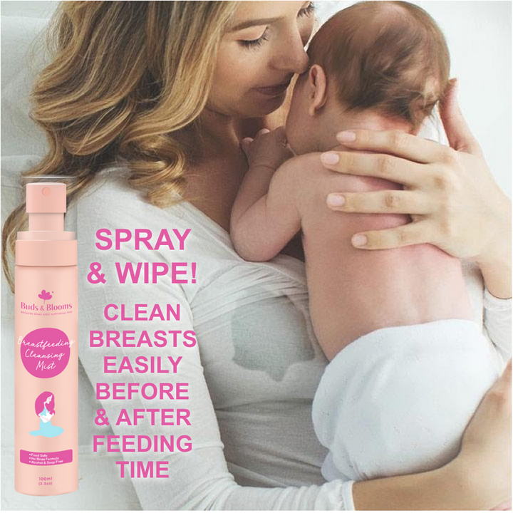 Buds & Blooms Breastfeeding Cleansing Mist Spray 100ml - Extra Value Mart