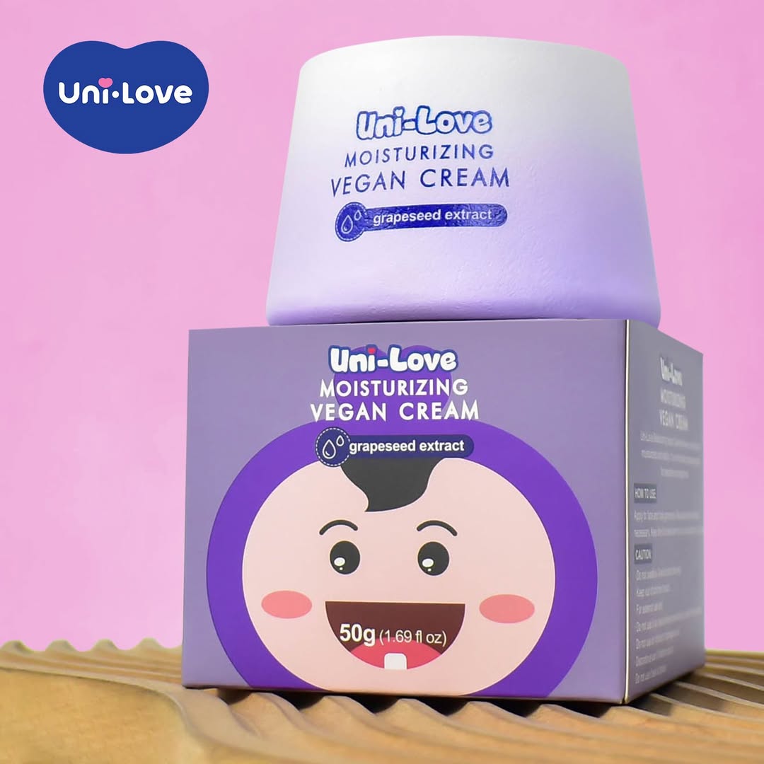 Uni-Love Moisturizing Vegan Cream with Grapeseed Extract 50g