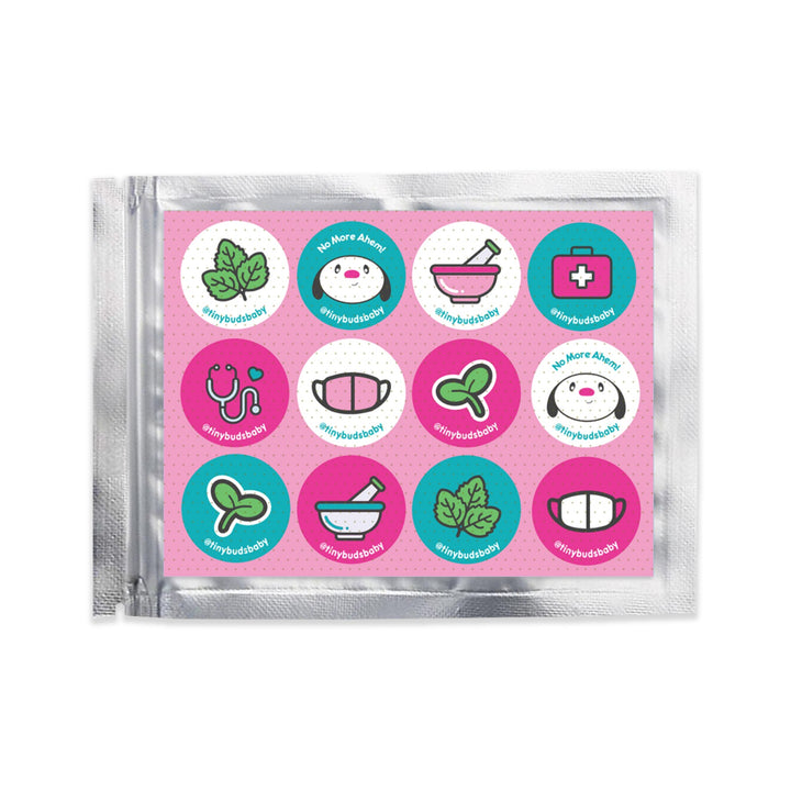 Tiny Buds Stuffy Chest Stick Ons 12Pcs