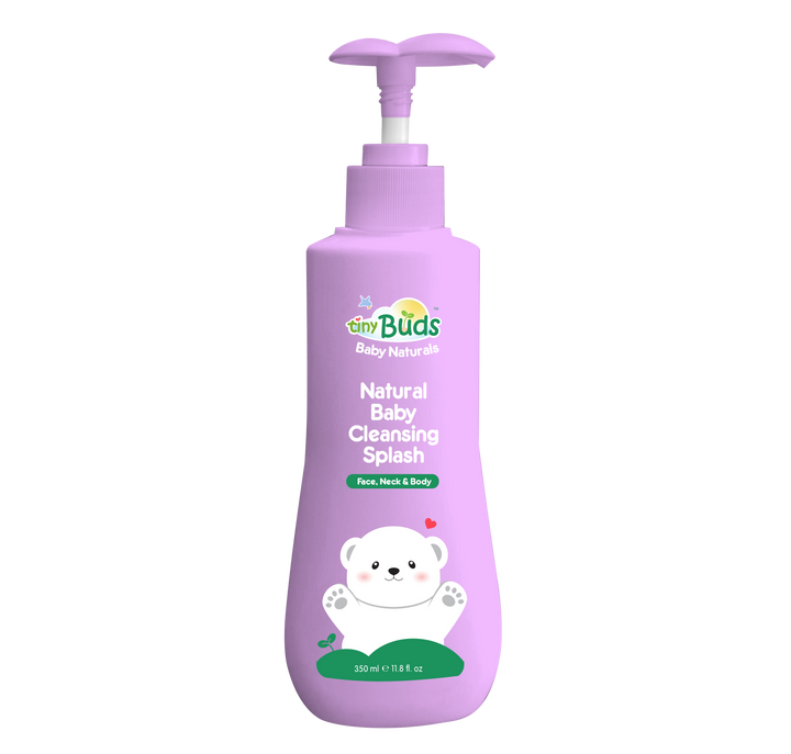 Tiny Buds Natural Baby Cleansing Splash 350ml