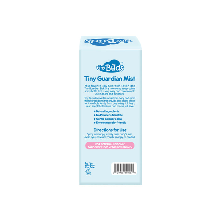 Tiny Buds Tiny Guardian Mist 50ml | Gone Away Mosquito Insect Repellent - Extra Value Mart