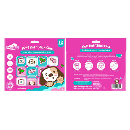 Tiny Buds Koff Koff Stick Ons 12Pcs