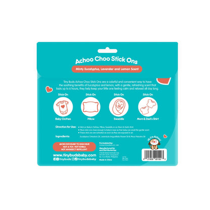 Tiny Buds Achoo Choo Stick Ons 12Pcs