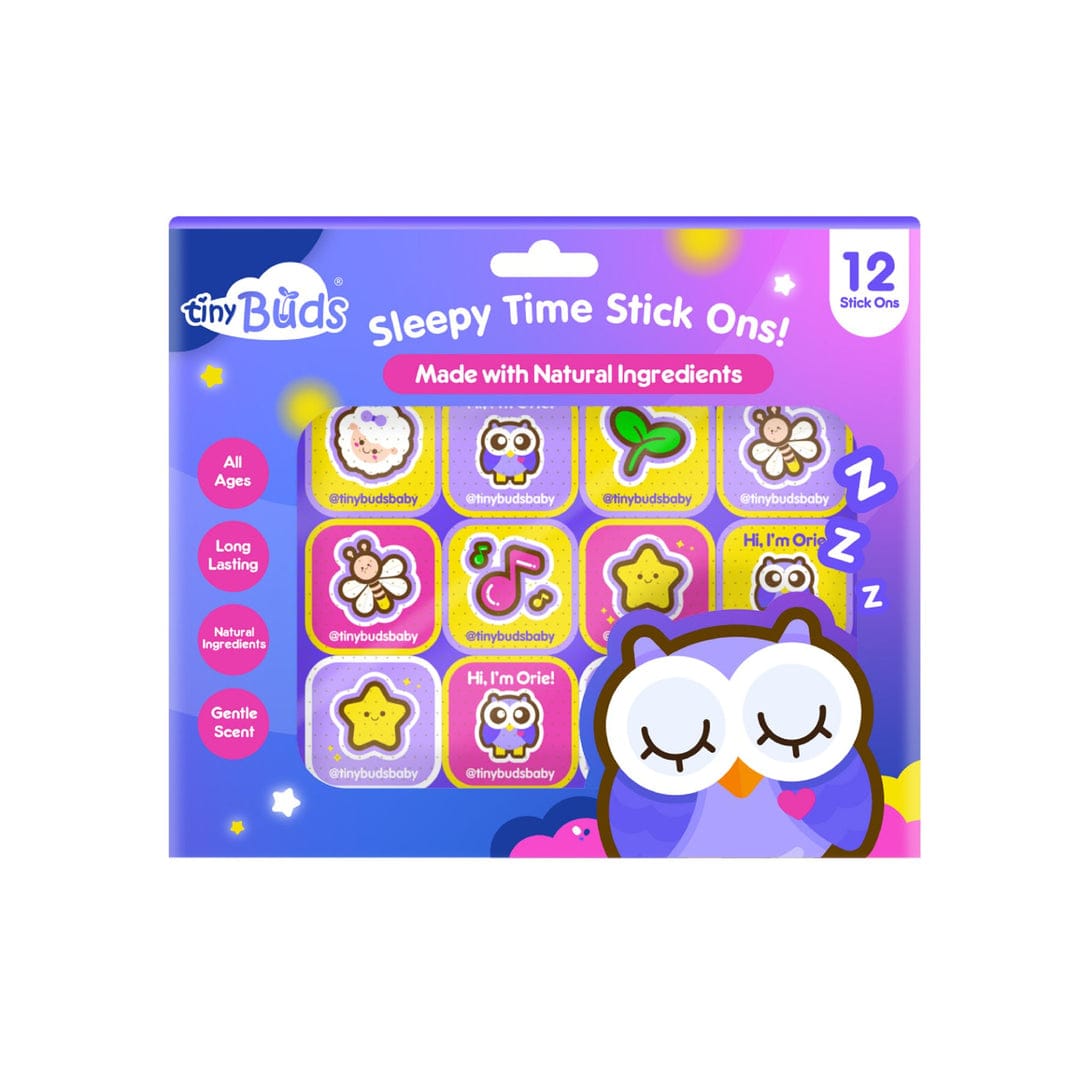 Tiny Buds Sleepy Time Stick Ons (12pcs)
