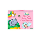 Tiny Buds Slip-On Baby Oral Care Sleeve dry dental wipes 15 pcs | Extra Value Mart UAE
