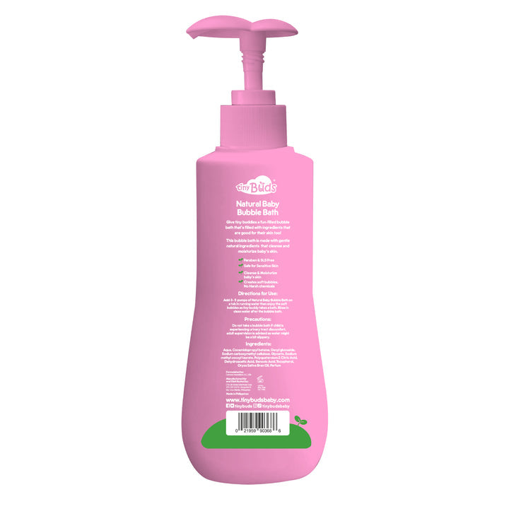 Tiny Buds Natural Baby Bubble Bath 350ML