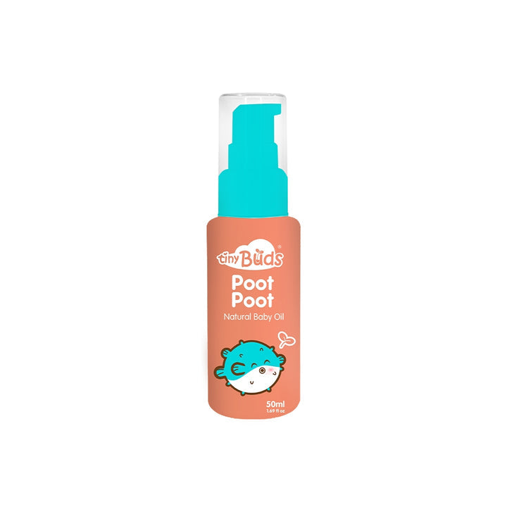 Tiny Buds Poot Poot Natural Baby Oil 50ML - Extra Value Mart