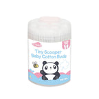 Tiny Scoopers Baby Cotton Buds 400 Tips – Gentle Dual Tip Cotton Swabs for Safe Baby Cleaning