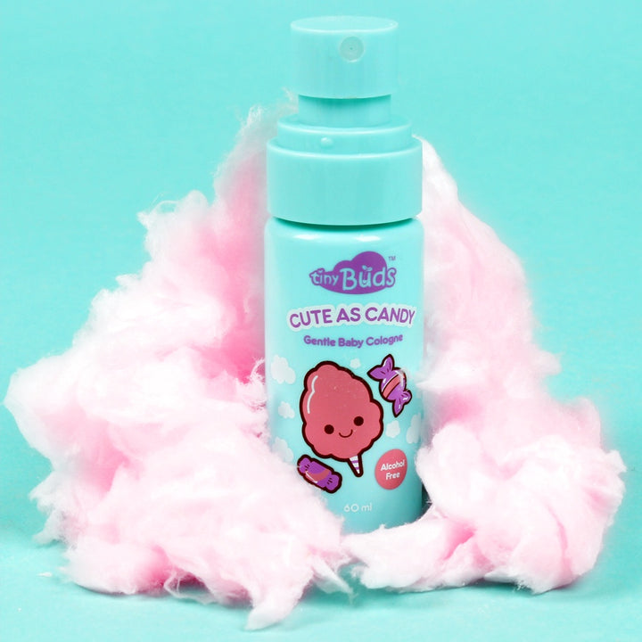 Tiny Buds Cute As Candy Gentle Baby Cologne 60ML - Extra Value Mart