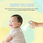 Tenderoo Baby Cologne Alcohol-Free Lullaby Silk Scent 50ml