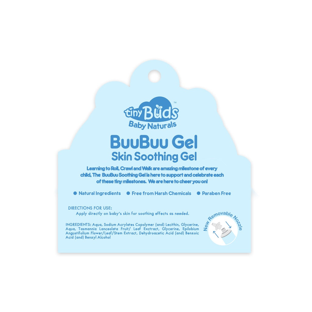 BuuBuu Soothing Gel - paraben free hypoallergenic baby gel