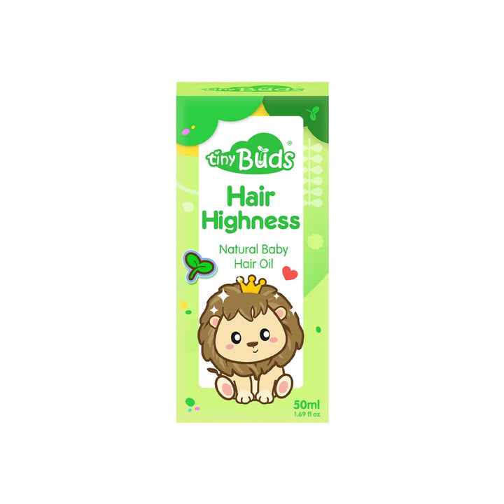 Tiny Buds Hair Highness Natural Baby Hair Oil 50ml - Extra Value Mart
